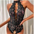 thumbnail image 1 of Women's Sexy-Lingerie Babydoll Sleepwear Underwear Lace Dress G-string Nightwear, 1 of 5