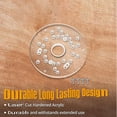thumbnail image 4 of Router Router Base Plate Fit for PR10E PR20EVS Acrylic 5 3/4 Inches Diameter 1/4 Inch Thick Universal Router Base Board, 4 of 7