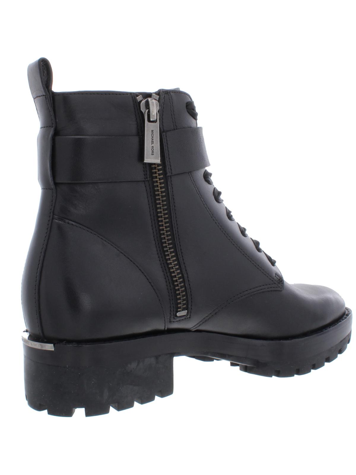 michael michael kors ryder leather ankle boot