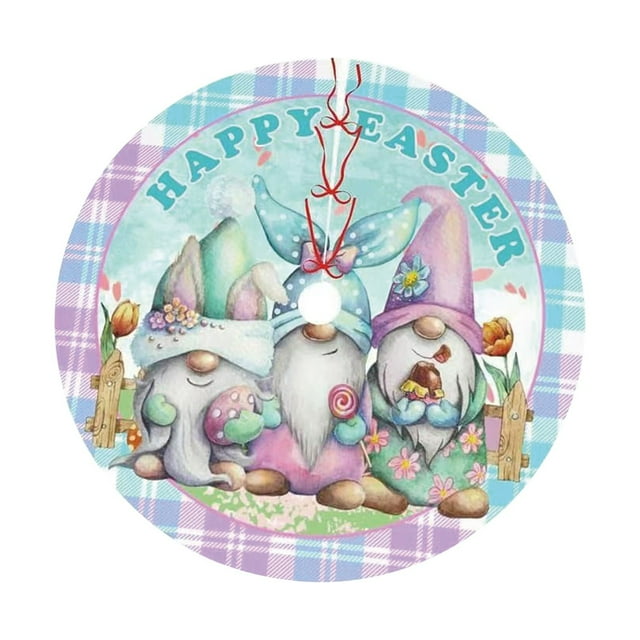 Hearth & Gear Jupe d'Arbre de Pâques Printemps Œuf de Pâques Jupe d'Arbre pour Réunion de Famille Fête de Pâques Événement & Organisateur de Fête Robe de Soirée pour Femmes