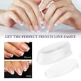 thumbnail image 3 of 3pcs French Tip Model Dip Nail Trays Practical Plastic Nail Dip Powder Trays, 3 of 8