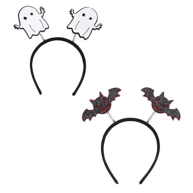 Diadema del diablo del aro del pelo de la calabaza del fantasma de la araña de Halloween