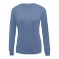 thumbnail image 4 of Womens Sweaters Winter Clothes for Women Soft Blend Pullover Sweater Casual Comfort Crewneck Knit Top for Everyday Wear and Versatile Outfits, 4 of 4