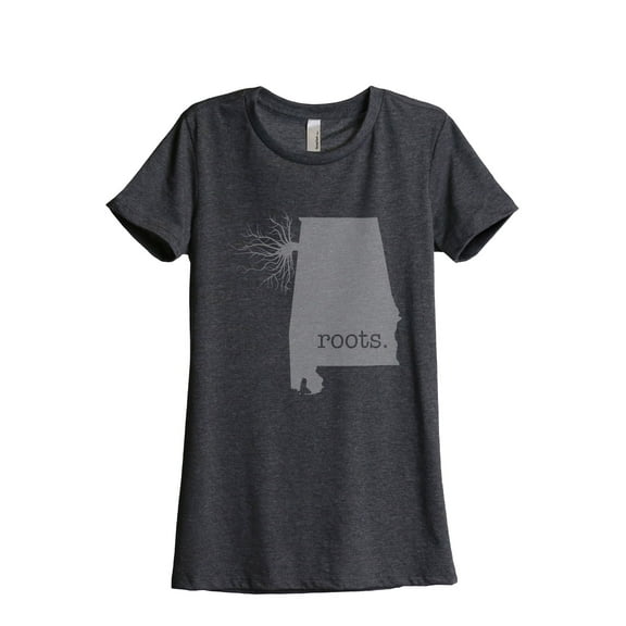 Thread Tank Designs - Home Roots State Alabama Women Relaxed T-Shirt Tee