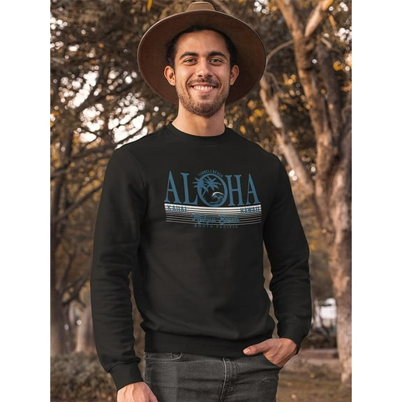 Aloha Kauai Hawaii. Sweatshirt Men -Image by Shutterstock, Male Large