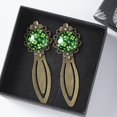 thumbnail image 3 of St. Patrick's Day Elegant Copper-Colored Lace Bookmarks - Stainless Steel Book Accessories for Book Marks, Set of 2, 3 of 5