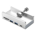 thumbnail image 4 of funtasica 4 Port Aluminum External Dock Card Reader Lightweight Docking Station High Speed C, 4 of 9