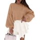 thumbnail image 1 of Suéter PRETTYGARDEN 2025 Otoño Tejido Grueso Oversized M, 1 of 8