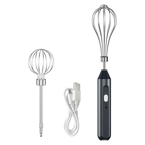 Electric Egg Beater, Cordless Hand Mixer 3 Speeds for Home Baking