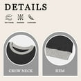 thumbnail image 4 of SHIBEVER T Shirts for Womens Tops Colorblock Summer Clothes Short Sleeve Trendy Crew Neck Blouses Ladies Clothing Pullover Black L, 4 of 7