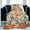 Blanc-Ng, variante sur Couverture d'Automne Jour de l'Action de Grâce Tournesol Citrouilles Couverture Orange Gnomes Chaude Légère Couverture de Voyage Décoration d'Automne Cadeaux 50"x40 Pouces