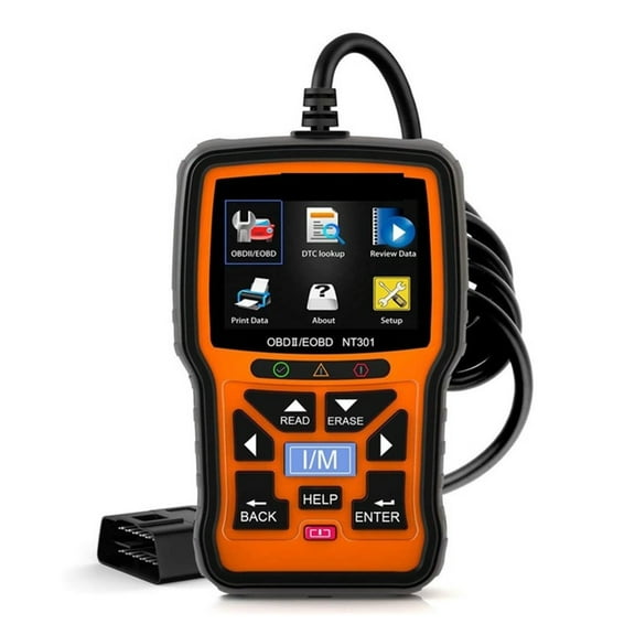 NT301 OBD2 Scanner Check Engine Code Reader Professional ODB2 OBD2 Automotive Scanner Car Diagnostic Tools ,Accurate Readings