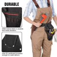 thumbnail image 5 of Funda para taladro, resistente al agua, portabrocas para conductor de impacto, bolsa multifuncional para herramientas eléctricas con W, 5 of 5