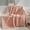 Pink, variant on Soft Thick Facecloth Blanket For Beds Sofas And Nap Time, Cozy Flannel Throw Blanket Provides Gentle Warmth And Everyday Comfort, Bed Sofa Blanket For Rest Relaxation And All Season Home Use
