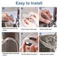 thumbnail image 7 of Stainless Steel Sink Strainer Basket, Triangle Sink Drainer Basket, Sink Corner Drain Rack, 7 of 7