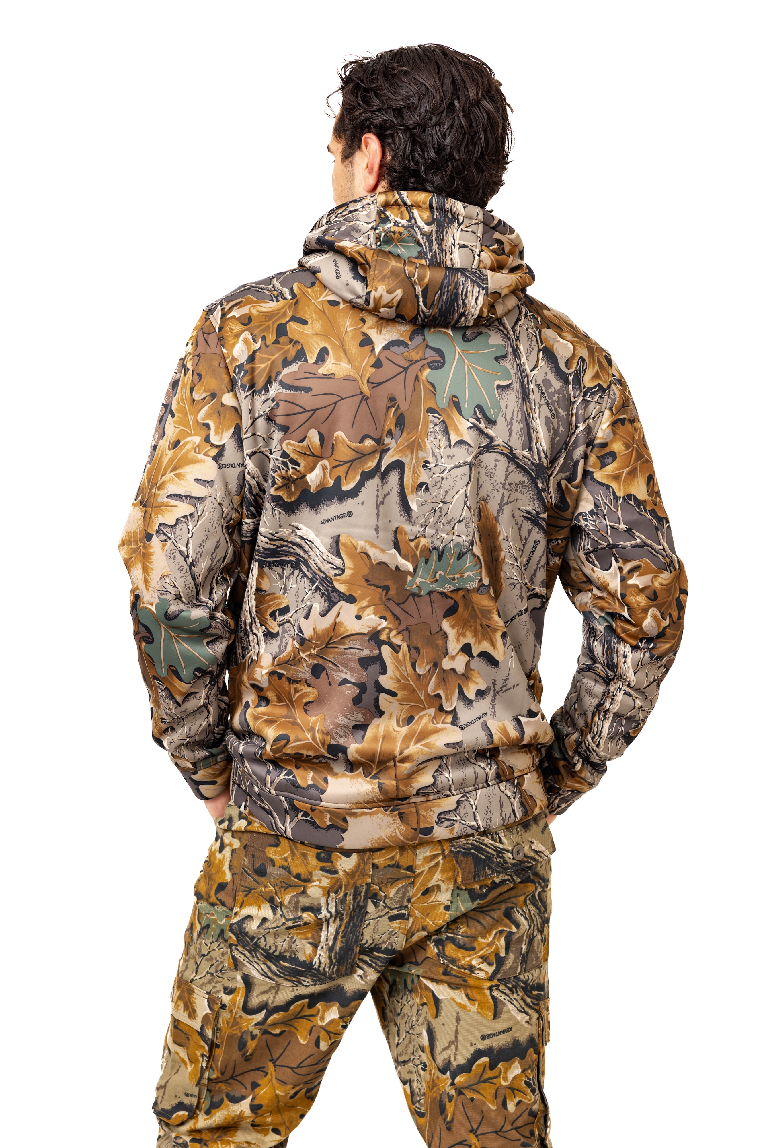 Realtree Men's Camo Hunting Hoodie - High Pile Pullover for Outerwear | Size S-4X