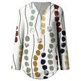 thumbnail image 3 of Pompotops Chemise Ample à Manches Longues pour Femmes avec Fermeture Éclair en Solde, 3 of 4