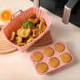 thumbnail image 5 of Juego de Bandejas de Silicona para Hornear, Herramienta para Hornear, Rectangular, Multiusos, para Pasteles, Gelatina, Pudín, Molde de Bandeja de Silicona B, 5 of 5