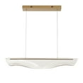 thumbnail image 5 of Modern Creative LED Pendant Light Gold Rustic Kitchen Island Chandelier Height Adjustable Industrial Light Fixture, 5 of 7