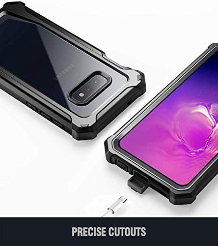 Poetic Full-Body Hybrid Bumper Cover, Support Wireless Charging, Includes  Built-in-Screen Protector, Guardian Series, Case for Samsung Galaxy S10e  2019, Black - Walmart.com