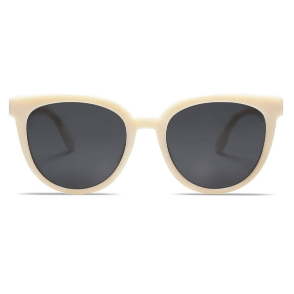 Gafas de sol SOJOS SJ2175 redondas polarizadas para mujer beige/gris
