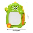 thumbnail image 3 of Magnetic Dinosaur Drawing Board, Double-Sided Doodle WordPad, Maze Ball Rolling Game, Early Education Toy For Toddlers, Kids Sketchpad, Portable Learning Artboard, 3 of 9