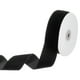 thumbnail image 1 of Velvet Ribbon 10 Yards 1-1/2" Wide Nylon Fabric Ribbons, Black, 1 of 1