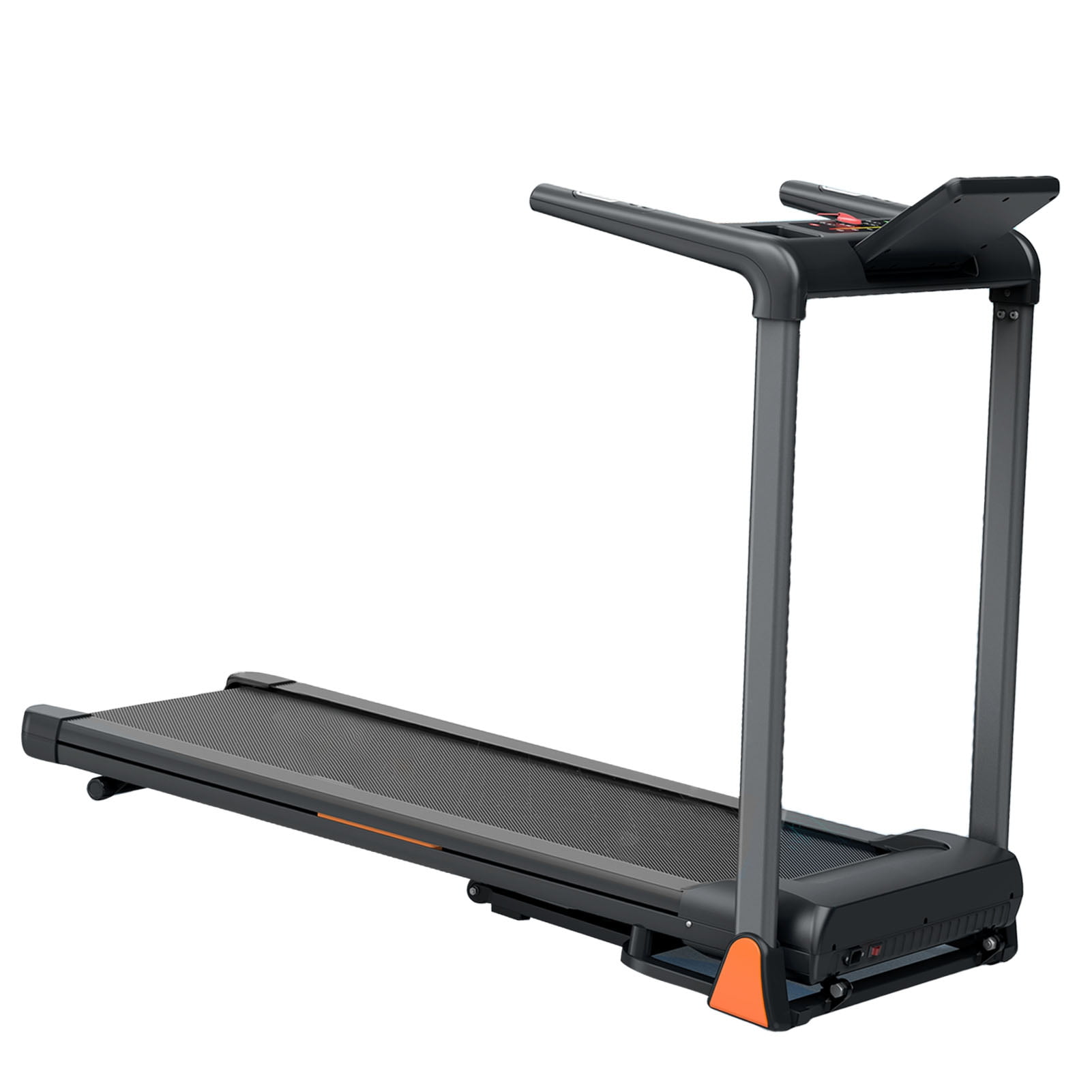 Folding Treadmill 3.5 Horsepower Treadmill Foldable Treadmill Running Treadmill Running Machine Folding Treadmill 3.5 Horsepower 0.5-8.5MPH 330LBS Capacity LED Display Foldable