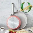 thumbnail image 5 of GreenPan Nova Ceramic Nonstick 8" and 10" Frypan Set | Coral, 5 of 6
