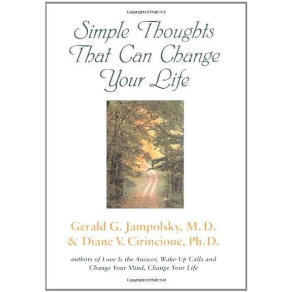 Pre-Owned Simple Thoughts That Can Change Your Life, 9781587610882, 1587610884, Paperback,