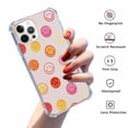 thumbnail image 2 of Cute Smile Faces Collage Case for iPhone 14 Pro,Aesthetic Art Design Pattern Soft TPU Bumper Case Cover, 2 of 5