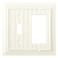 thumbnail image 1 of Brainerd 126471 Beadboard Single Toggle Switch/Decorator Wall Plate / Switch Plate / Cover, 1 of 3