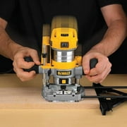 DEWALT Compact Router Fixed/Plunge Base Kit DWP611PK - Variable Speed 1.25 HP - Corded Electric