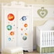 thumbnail image 5 of Pegatinas de Pared Cósmicas para Fondo de Pared, Decoración de Habitación Infantil, Calcomanías de Pared Autoadhesivas, 5 of 7