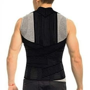 ORTONYX TLSO Full Back Support Brace with Removable Dorso-Lumbar Pad - Lightweight, Breathable - Pain Relief, Thoracic Kyphosis, Herniated Disc / ACHB5248-XL