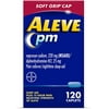 Aleve Pain Relief and Nighttime Sleep Aid, Naproxen Sodium Caplets ‐ 120 Count, 120 Count