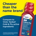 thumbnail image 5 of Equate Nighttime Cold and Flu Relief Liquid, Cherry Flavor, 12 Fl Oz, Compare to Vicks® NyQuil® Cold & Flu Active Ingredients, 5 of 10