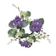 thumbnail image 2 of Guirnalda de Hortensias para Velas | Corona Floral Artificial de Plástico para Velas Cilíndricas y En Lata | Decoración de Mesa En Blanco, Rosa y Azul | Centro de Mesa para Fiestas | Decoración para, 2 of 6