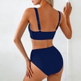 thumbnail image 6 of Warop Women's High-Waisted Bikini Set, Sexy Strappy Two-Piece Swimsuit with Halter Top for Beach and Pool Vacation, 6 of 6