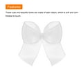 thumbnail image 4 of Uxcell 100Pcs Mini Ribbon Bow 1" Mini Fabric Satin Ribbon Flower Bows for Craft DIY Sewing Wedding Birthday Party Gift Wrap Bows Wood White, 4 of 5