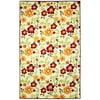 Better Homes and Gardens Floral Rug, Green, 60x96