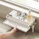 thumbnail image 5 of Kitchen Sink Organizer Rack,Expandable Self-Draining Shelf for Sponge,Faucet Storage, Soap Drainer w, 5 of 5