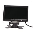 thumbnail image 2 of 2X 12V-24V 7 Inch TFT LCD Color HD Monitor for Car CCTV Reverse Rear View Backup Camera,2 x 7 inch digital TFT LCD display 2 x mounting plate 2 x remote control 2 x AV harness 2 x English manual, 2 of 5