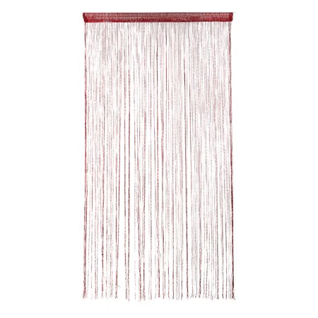 Door String Curtains Sparkling Flat Ribbon Strip Fringe Tassel