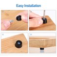 thumbnail image 2 of SHISUYAN 100Pcs Rubber Mount Feet Vibration Pads Mechanical Shock Absorbing Feet, 2 of 9