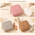 thumbnail image 4 of Period Pouches for Teen Girls, Sanitary Napkin Storage Bag, Portable Organizer for Women Girls, Discreet Travel Menstrual Pad Case with Zipper for School Office B, 4 of 8