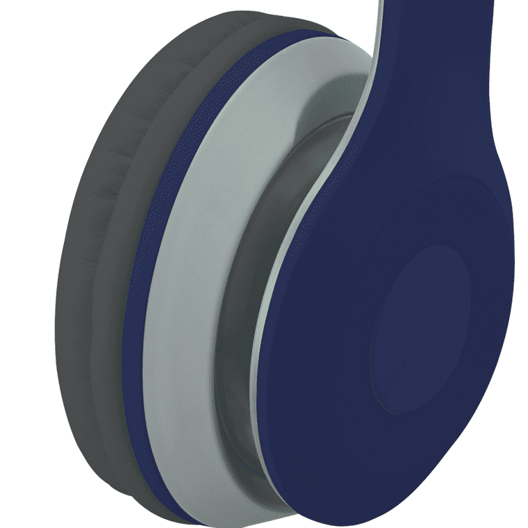 iLive Bluetooth Noise-Canceling Over-Ear Headphones, Indigo, IAHB38IND