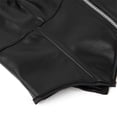 thumbnail image 4 of Xfvqtps Leather Halter Corsets for Women Front Zipper Boned Overbust Corset Bustier Shapewear Black, 4 of 8