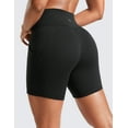 thumbnail image 2 of CRZ YOGA Butterluxe Biker Shorts Pockets 5" High Waisted Workout Athletic Yoga Womens, 2 of 5