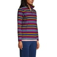 thumbnail image 3 of Lands' End Women's Fleece Quarter Zip Pullover Print, 3 of 3